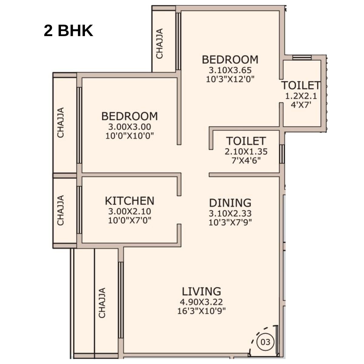 Alliaance-Galaxy-Floor-Plan-2-BHK